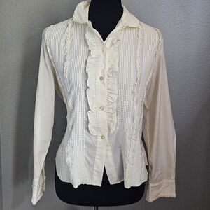 Vintage western button down Blouse